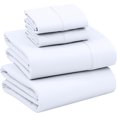 RUVANTI 100 Cotton Sheets Crispy Cooling Percale Sheets for Queen