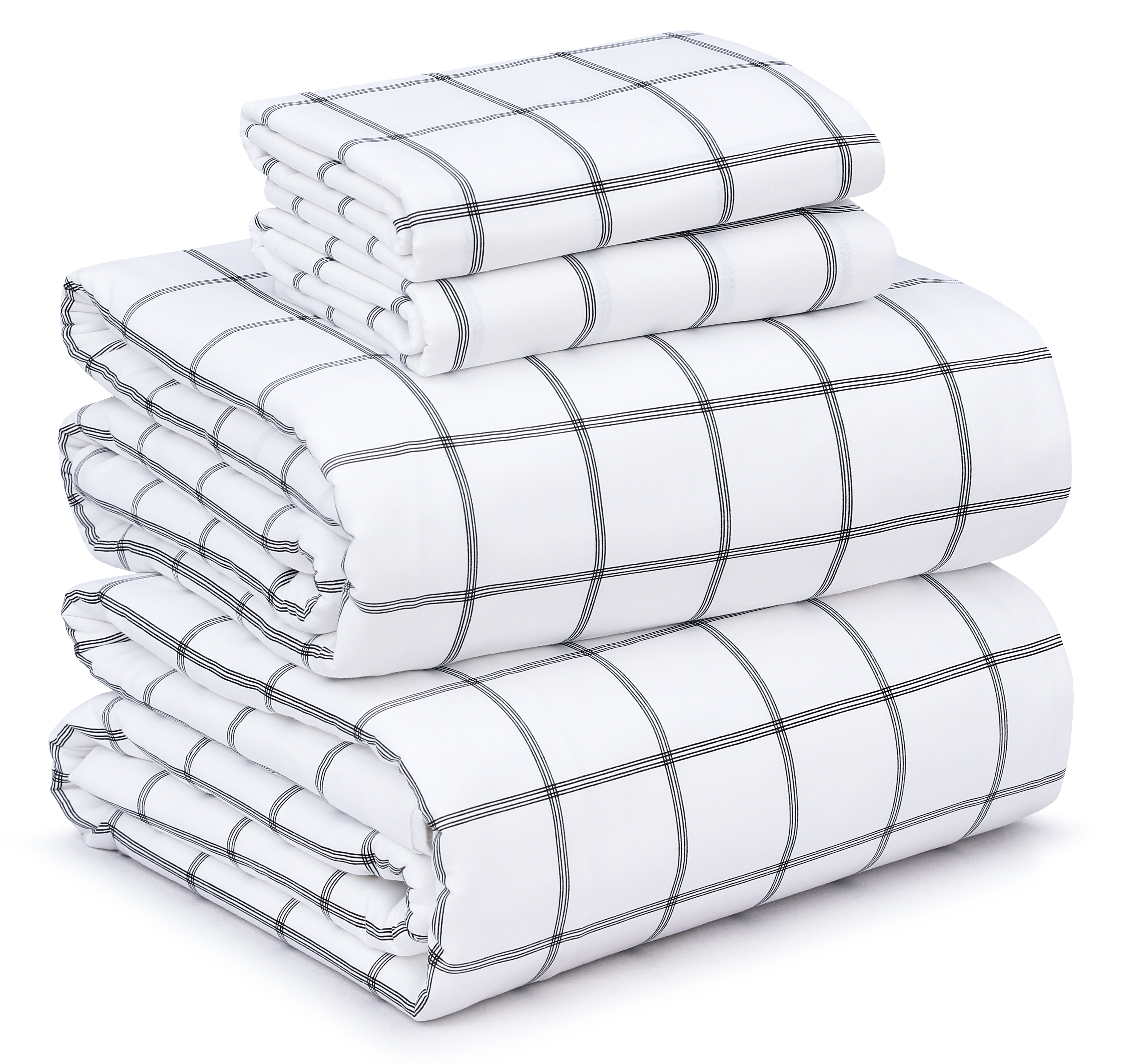 Ruvanti 100 Cotton Sheets Crispy Cooling Percale Sheets Breathable