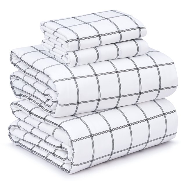 Ruvanti 100 Cotton Sheets Crispy Cooling Percale Sheets Breathable & Durable Sheets for