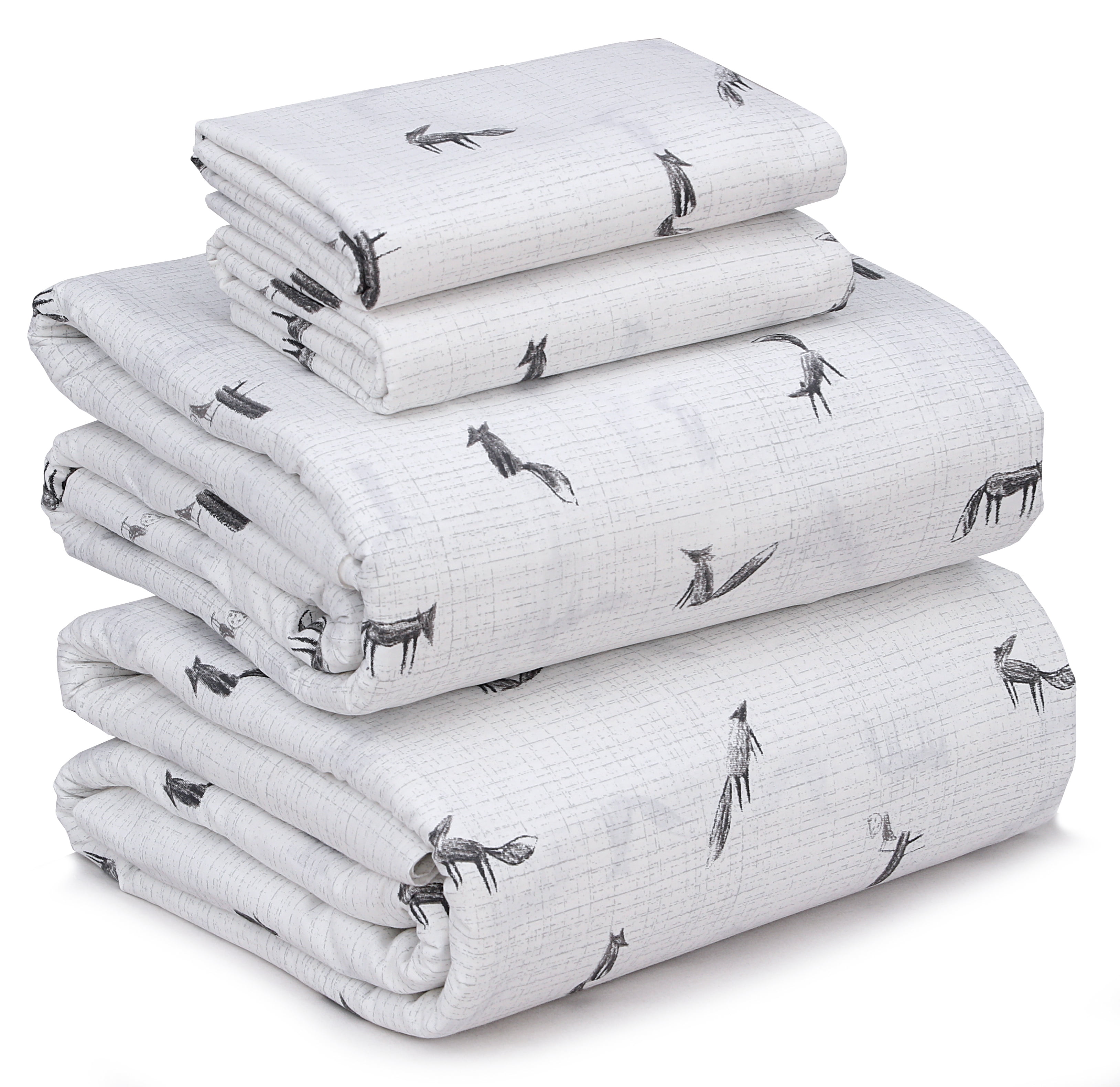 Ruvanti 100 Cotton Sheets Crispy Cooling Percale Sheets Breathable