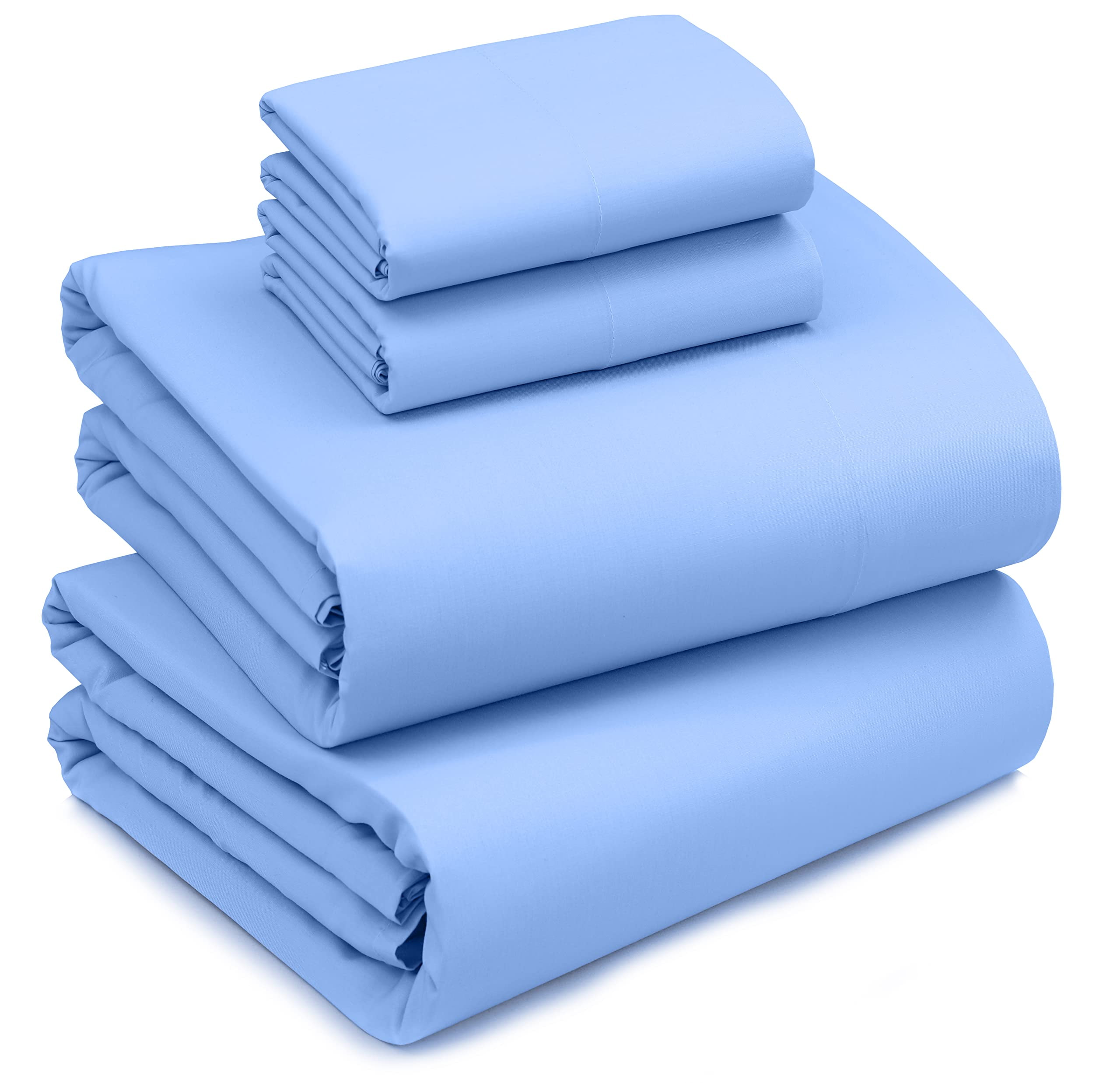 Ruvanti 100 Cotton Sheets Crispy Cooling Percale Sheets Breathable