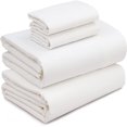 Ruvanti 100 Cotton Sheets Crispy Cooling Percale Sheets Breathable