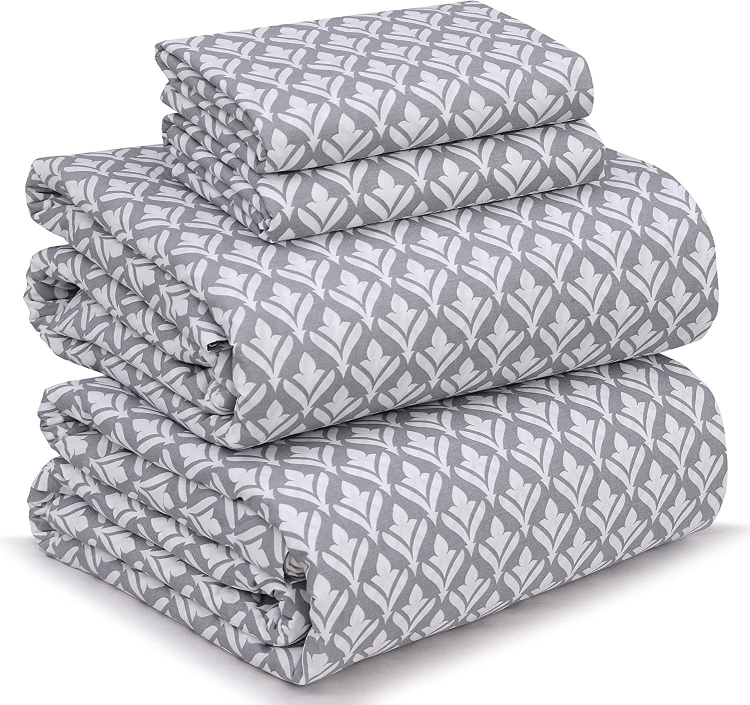 Ruvanti 100 Cotton Sheets Crispy Cooling Percale Sheets Breathable & Durable Sheets for