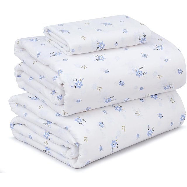 Ruvanti 100 Cotton Sheets Crispy Cooling Percale Sheets Breathable