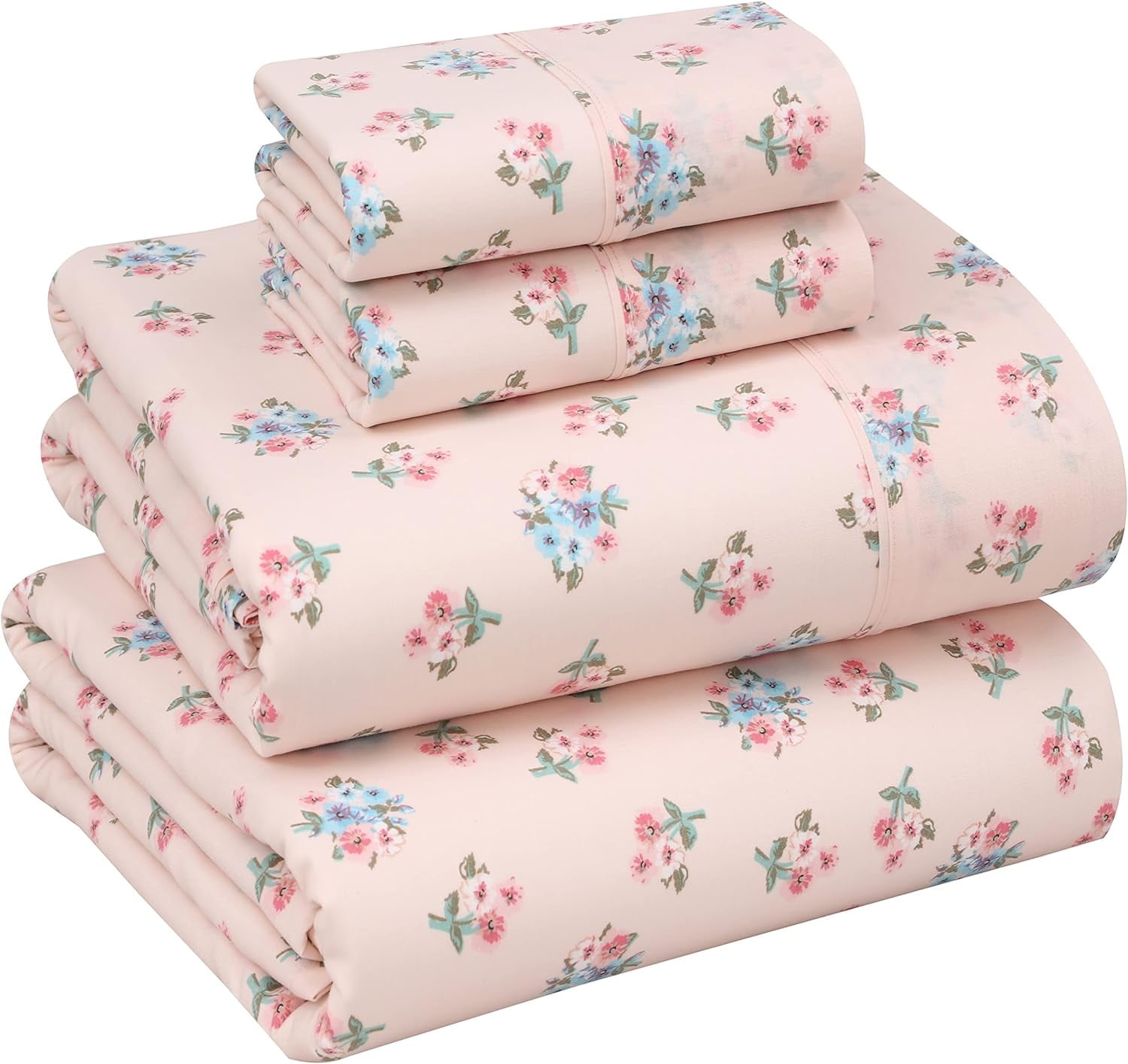 Ruvanti 100 Cotton Sheets Crispy Cooling Percale Sheets Breathable