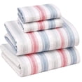 thumbnail image 1 of RUVANTI 100% Cotton Sheets – Full Size Percale Bedding, Cooling & Breathable Floral Design, Durable with a Crisp, Soft & Comfortable Feel, 16" Deep Pocket, 4-Piece Set, Times, 1 of 8