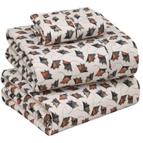 RUVANTI 100% Cotton Sheets – Twin Size Percale Bedding, Cooling & Breathable Floral Design, Durable with a Crisp, Soft & Comfortable Feel, 16" Deep Pocket, 3-Piece Set, Hope