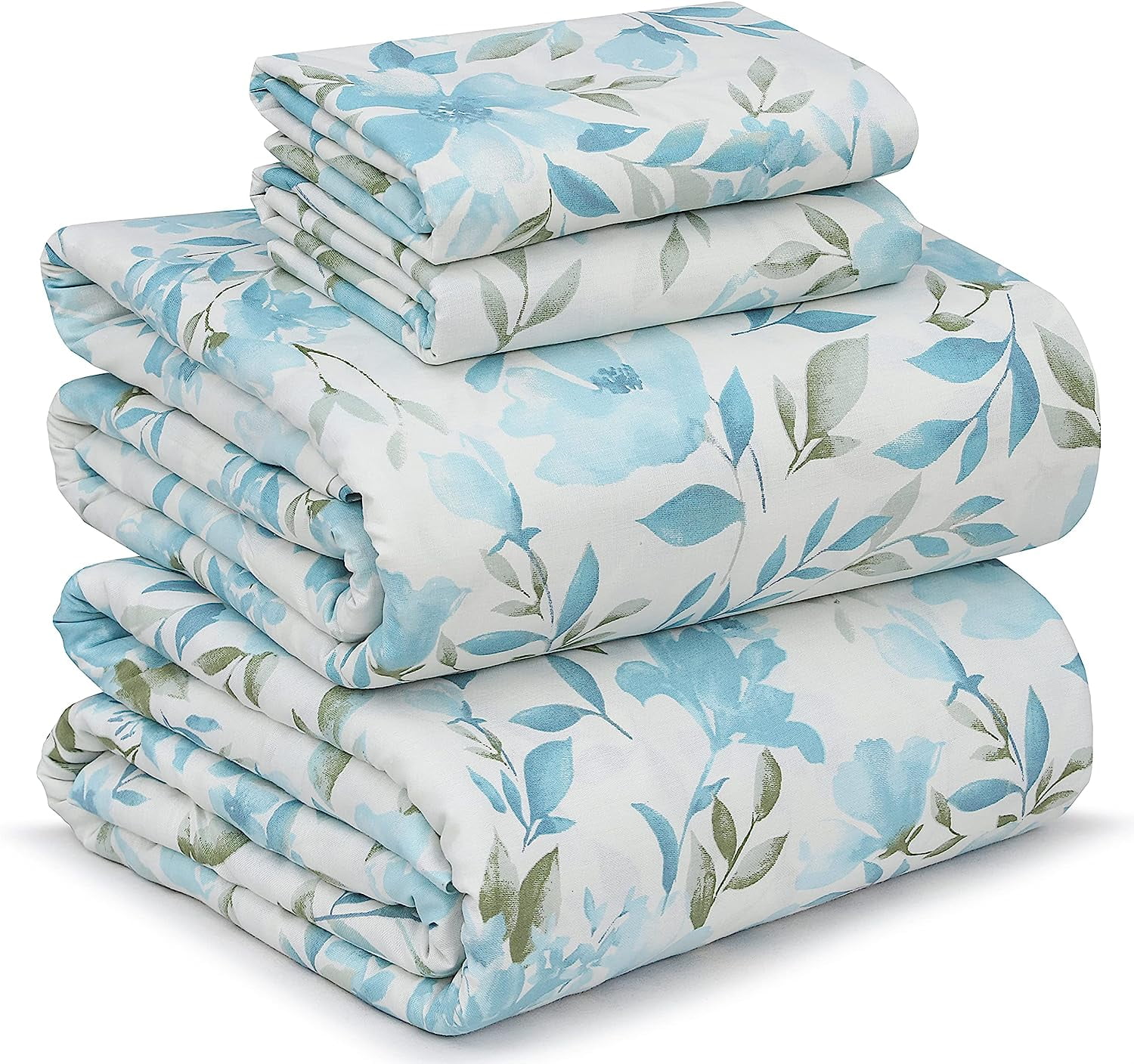 Ruvanti 100 Cotton Sheets Silky Soft Sateen Sheets Breathable