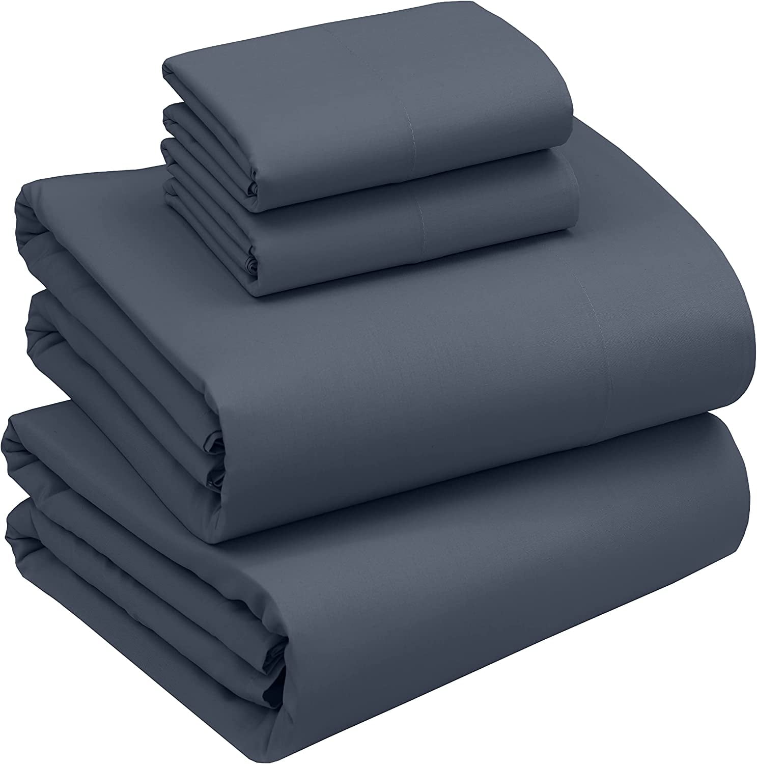 Ruvanti 100 Cotton Sheets Soft & Breathable Queen Sheet Set Deep