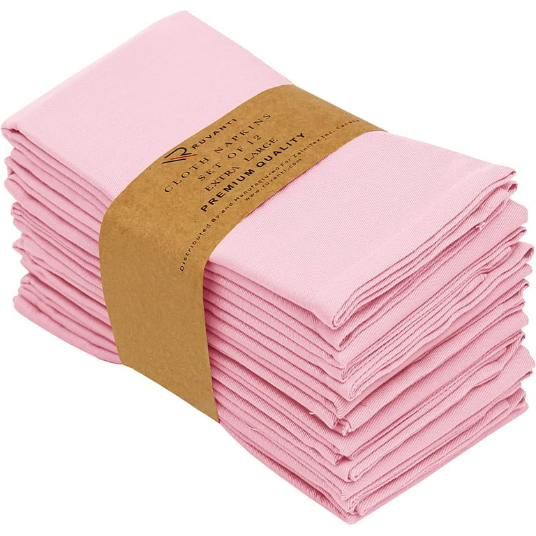 https://i5.walmartimages.com/seo/Ruvanti-Cloth-Napkins-Set-12-18x18-Inches-Washable-Soft-Durable-Absorbent-Cotton-Blend-Table-Dinner-Hotel-Lunch-Restaurant-Wedding-Event-Parties-Pink_5c313db4-d363-4bda-8ba1-05b67e01747d.a9e3524bf210bded8e795a4a8d0121bc.jpeg?odnHeight=768&odnWidth=768&odnBg=FFFFFF