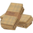 thumbnail image 1 of Ruvanti Cloth Napkins Set of 12 Cotton 100%, 18x18 inches Napkins Cloth Washable, Soft, Absorbent. Cotton Napkins for Parties, Christmas, Thanksgiving, Weddings, Dinner Napkins Cloth - Wet Net, 1 of 9