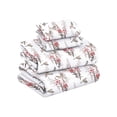 thumbnail image 1 of RUVANTI 100% Cotton Flannel Sheets Set - California King - 4 Pcs - Garden Song, 1 of 8