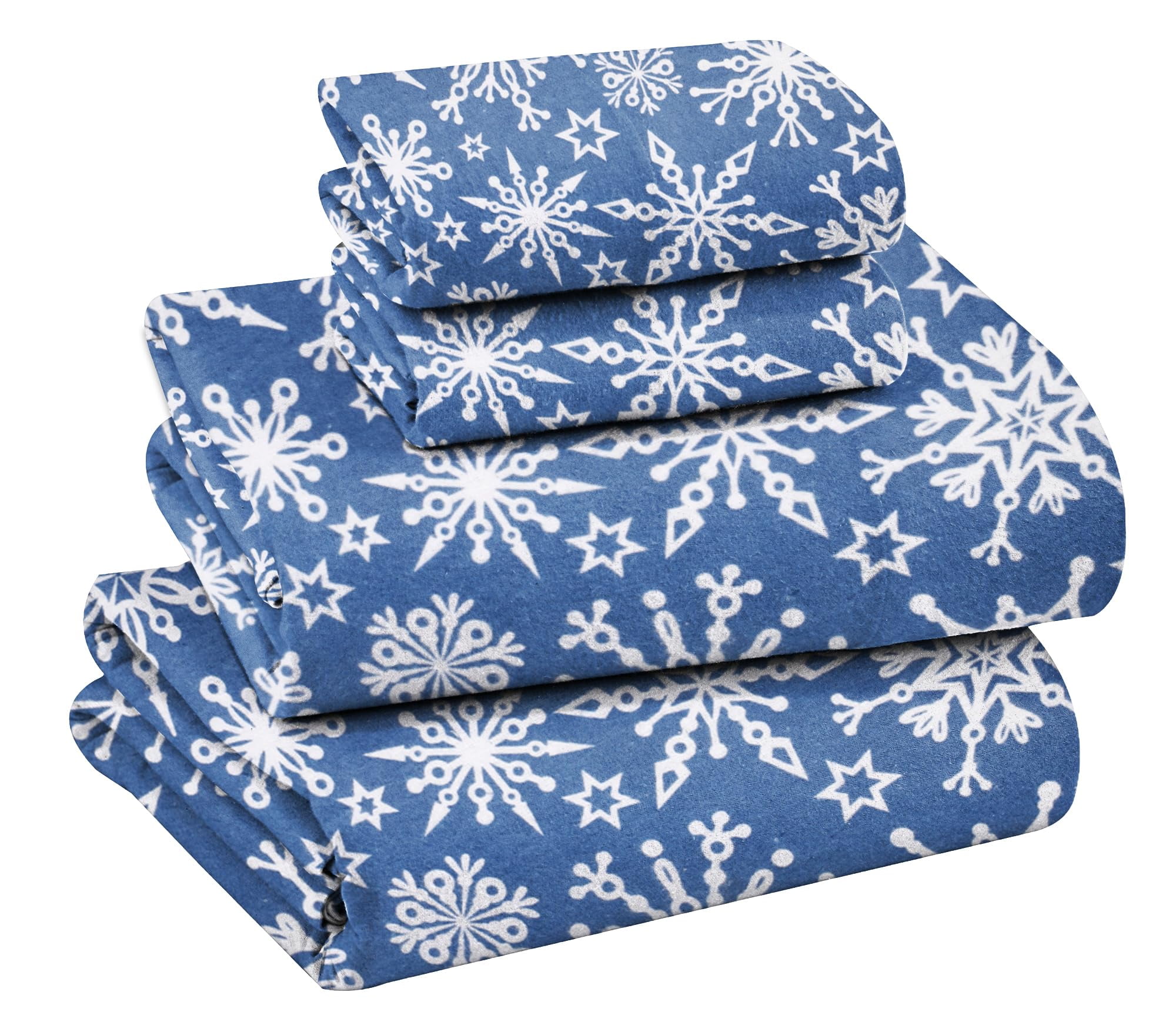 Ruvanti Flannel Sheets Full Size 100 Cotton Brushed Flannel Bed