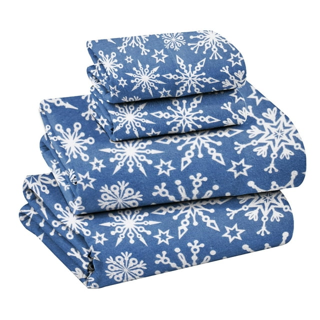 Ruvanti Flannel Sheets Full Size 100 Cotton Brushed Flannel Bed