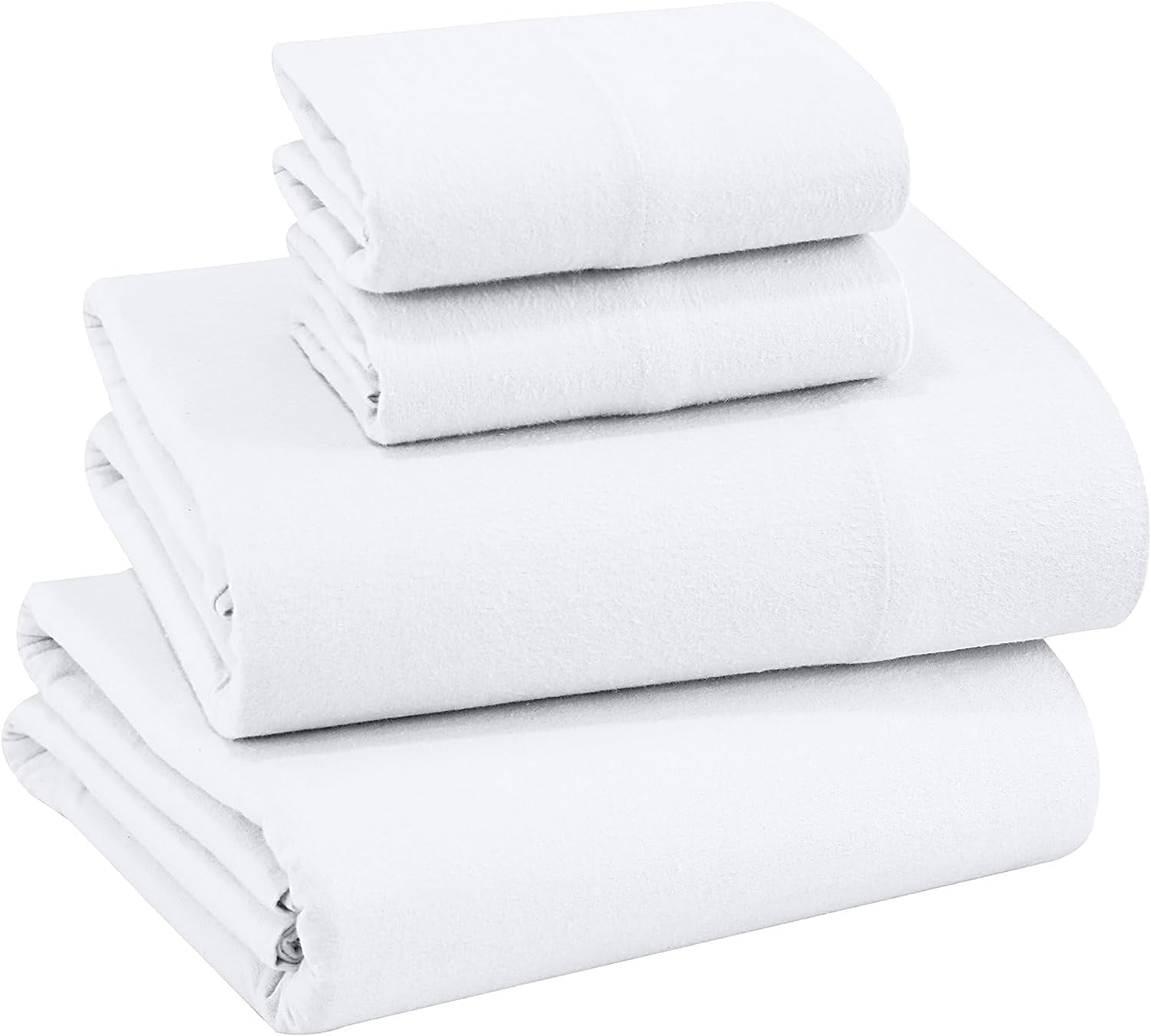 Dormisette German Flannel Sheet Set - 100% Cotton, Oeko-Tex Certified, Deep Pocket Fitted Sheet, King Size - View #3