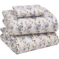 thumbnail image 1 of Ruvanti Flannel Sheets Twin XL Size - 100% Cotton Brushed Flannel Bed Sheet Sets - Deep Pockets 16 inches (Fits up to 18") - All Seasons Breathable & Super Soft - Warm & Cozy - 3 Pcs - Sand Rose, 1 of 8