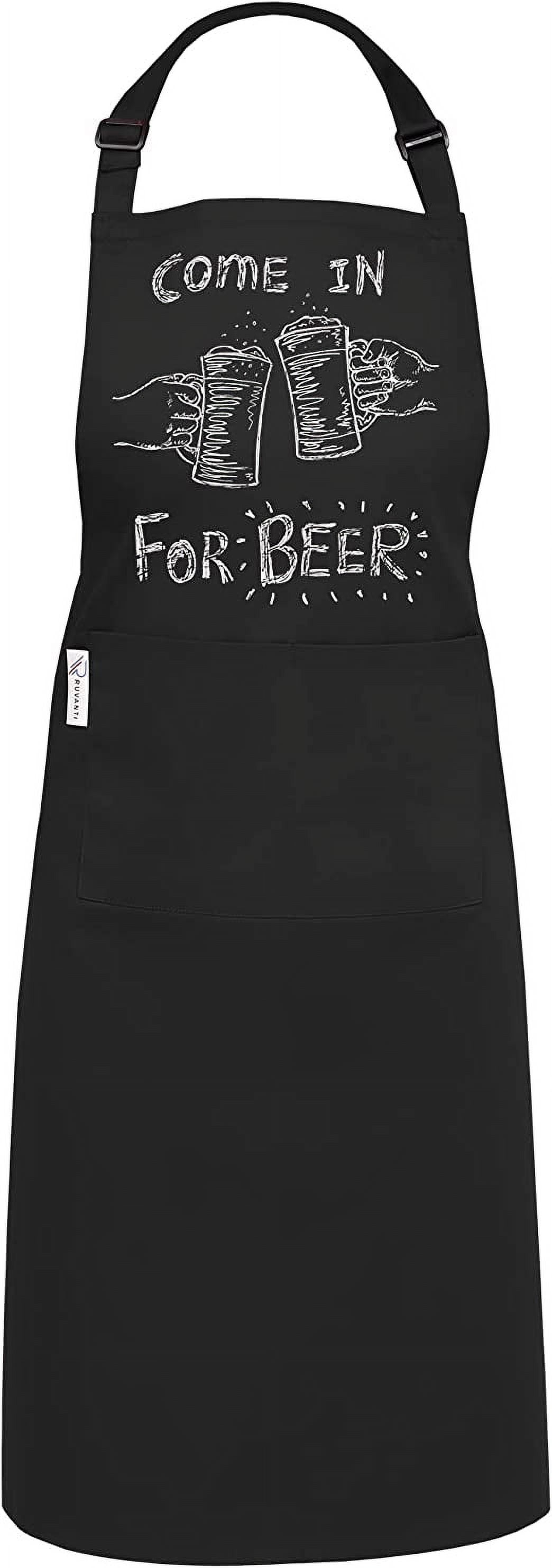 Ruvanti Professional Grade Aprons 100 Cotton 28” x 36” Extra