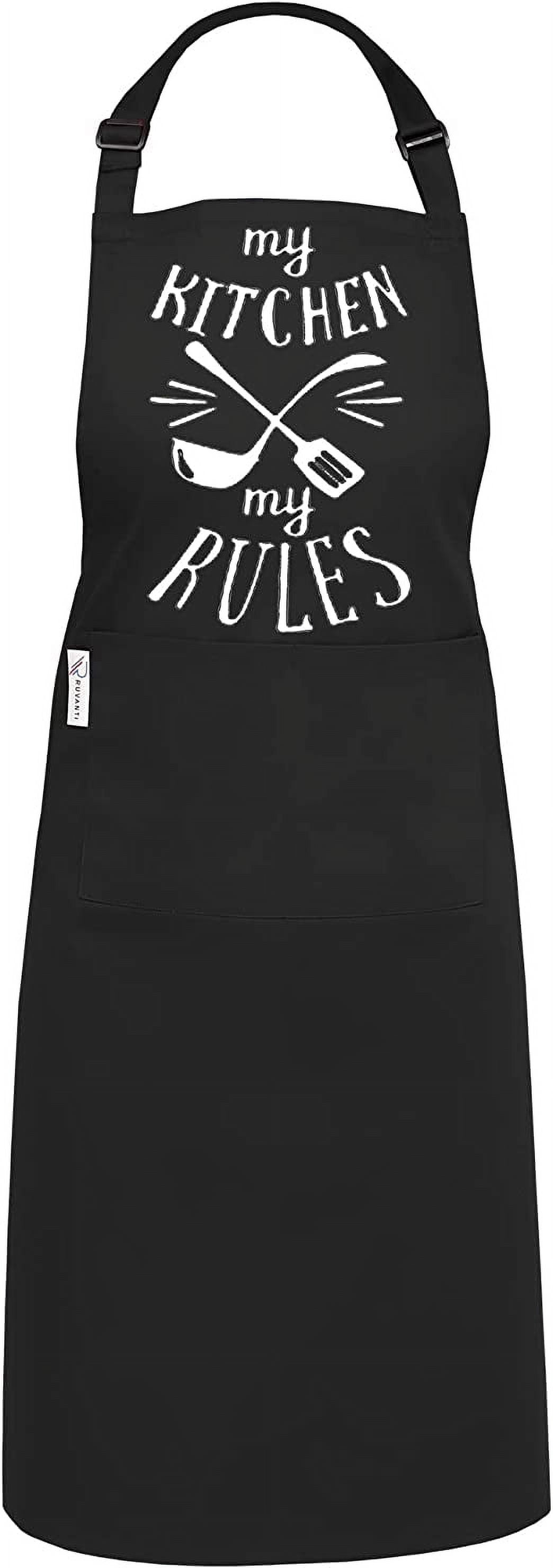 Ruvanti Professional Grade Aprons 100 Cotton 28” x 36” Extra