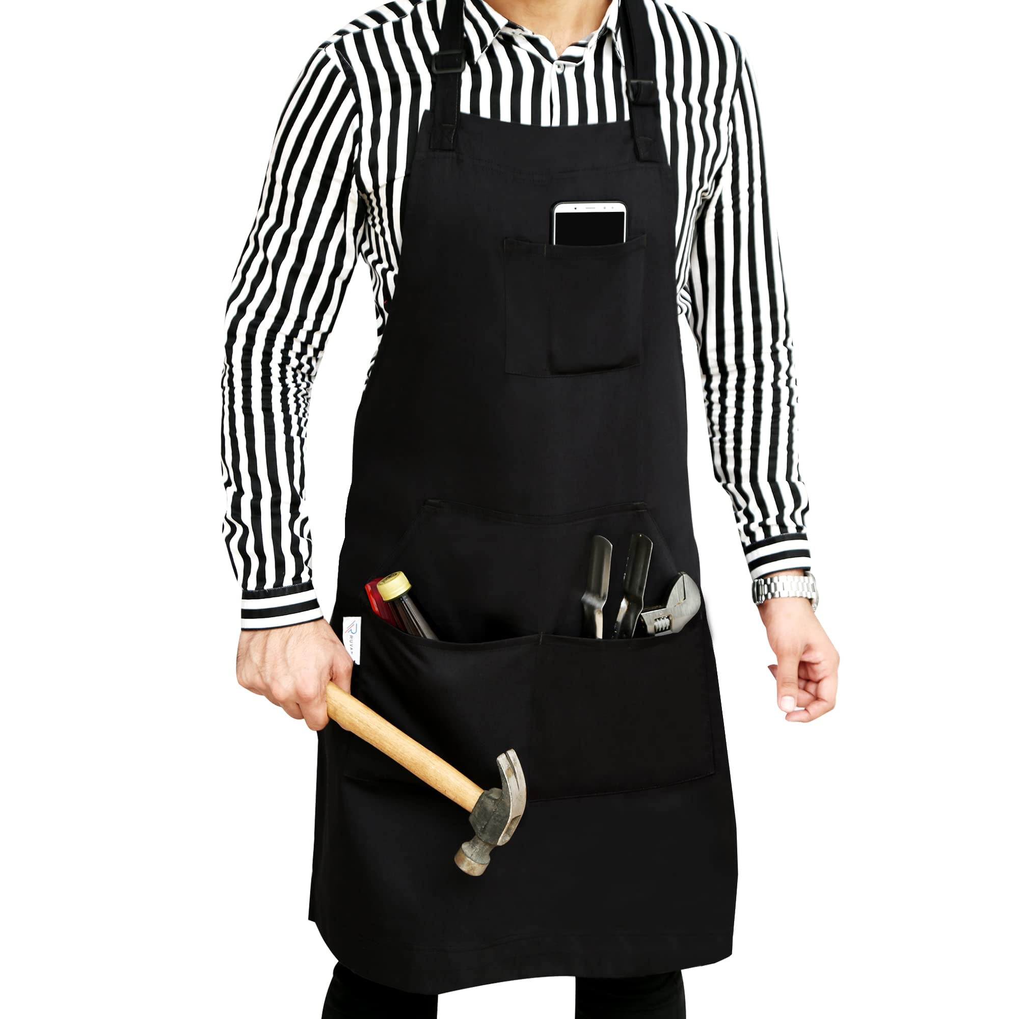Ruvanti Professional Grade Durable Extra Large XXL Men/Women Aprons for