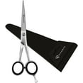 thumbnail image 1 of Ruvanti Professional Hair Cutting Scissors - Barber Shears for Beauty Salon Haircut and Home Use - Sharp Durable Razor Edge - Comfortable Grip Handles with Case, 1 of 7