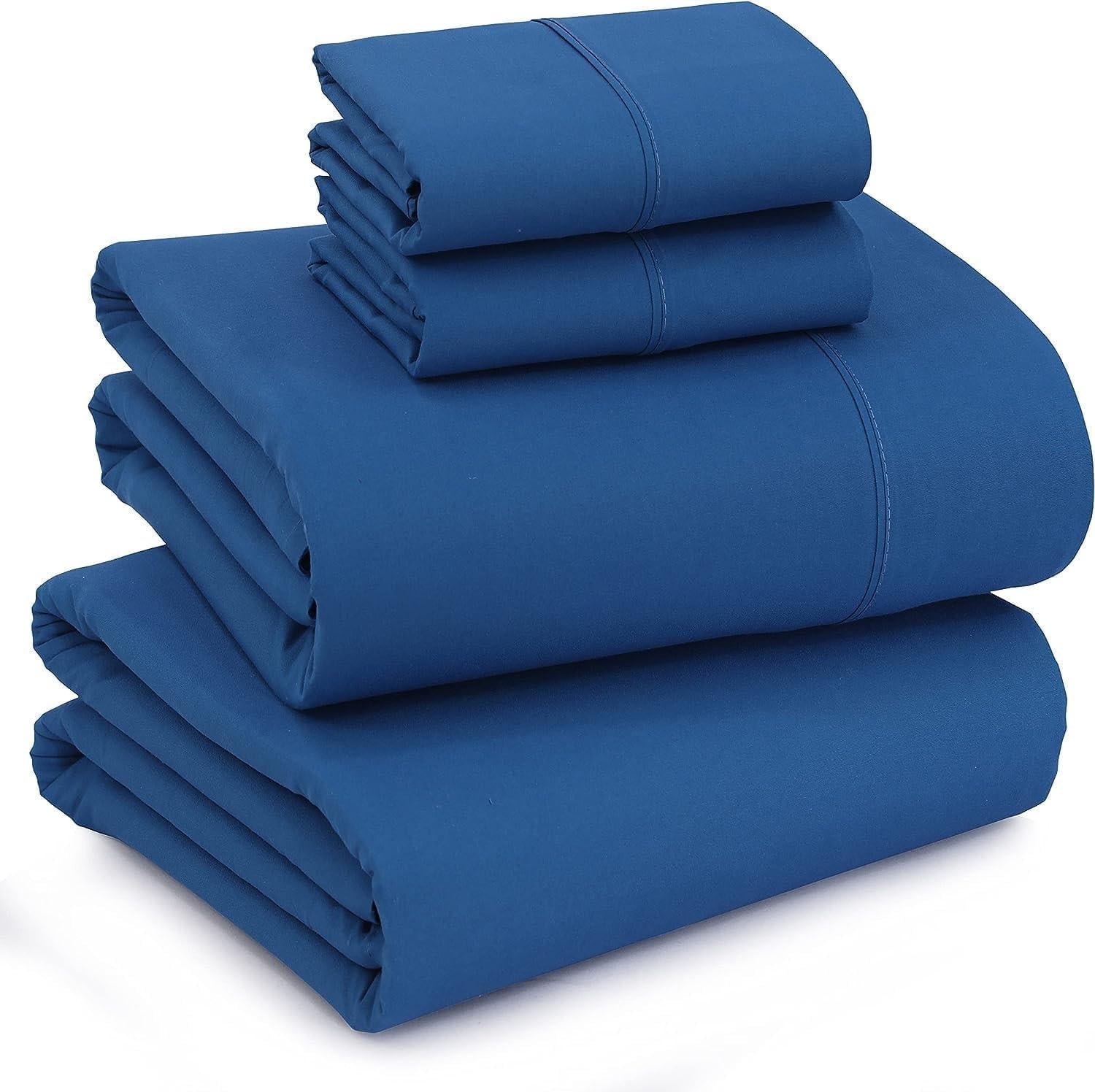 Ruvanti Split King Sheets for Adjustable Bed Set Luxurious Silky Soft