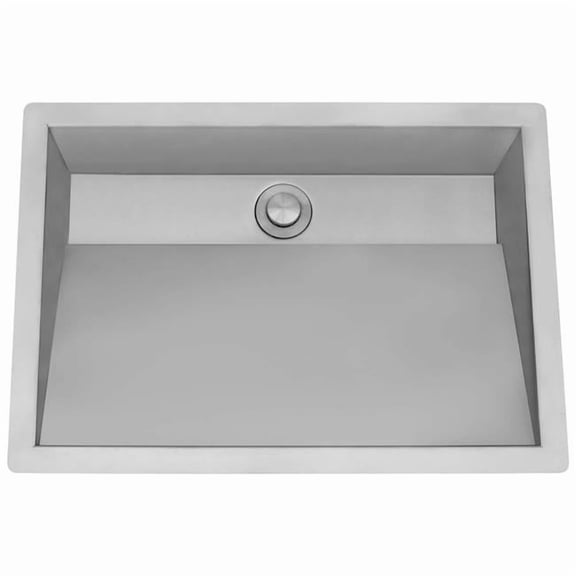 Ruvati 20 x 14 inch Brushed Stainless Steel Undermount Bathroom Sink Stainless Steel