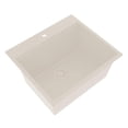 thumbnail image 1 of Ruvati RVG1321WB 25 in. Epi Rock Workstation Top Mount Laundry Sink, Warm White, 1 of 7
