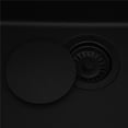 thumbnail image 1 of Ruvati RVA1034BK 5 x 0.25 in. Drain Cover for Composite Kitchen Sink & Garbage Disposal, Matte Black, 1 of 1