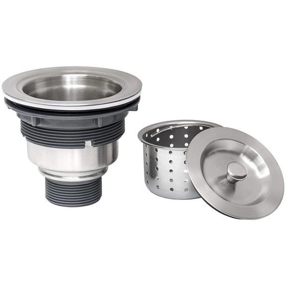 Ruvati Kitchen Sink Basket Strainer Stainless Steel