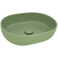 thumbnail image 1 of Ruvati 19-inch Avocado Lime Green epiStone Solid Surface Bathroom Vessel Sink, 1 of 9