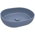 thumbnail image 1 of Ruvati 19-inch Pacific Blue epiStone Solid Surface Modern Bathroom Vessel Sink, 1 of 8