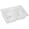 thumbnail image 1 of Ruvati RVG1396WH 33 x 22 epiGranite Composite Kitchen Sink - Arctic White, 1 of 6