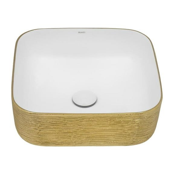 Ruvati 15 x 15 inch Bathroom Vessel Sink