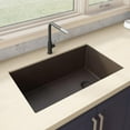 thumbnail image 1 of Ruvati 32 x 19 inch epiGranite Undermount Single Bowl Kitchen Sink, 1 of 8