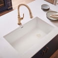 thumbnail image 1 of Ruvati 32 x 19 inch epiGranite Undermount Single Bowl Kitchen Sink, 1 of 14