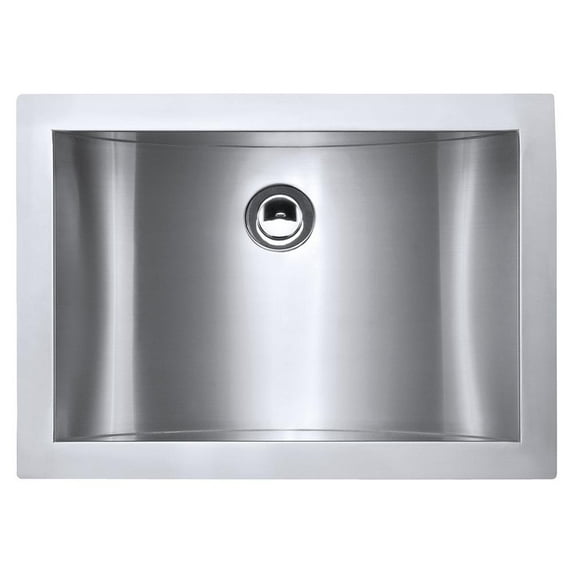 Ruvati 16 x 11 inch Stainless Steel Rectangular Bathroom Sink Undermount