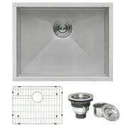 Ruvati USA RVH7100 Undermount 16 Gauge 23 in. Kitchen Sink Single Bowl