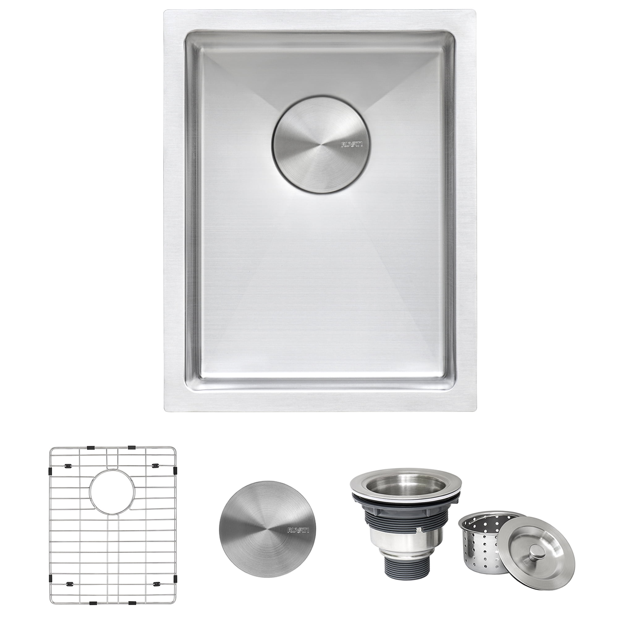 Ruvati 14-inch Stainless Steel Undermount Bar Prep Sink