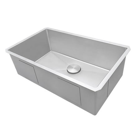 Ruvati 35-inch Undermount 16 Gauge Kitchen Sink Single Bowl