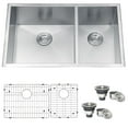 thumbnail image 1 of Ruvati 32-inch 16 Gauge Kitchen Sink, 1 of 14