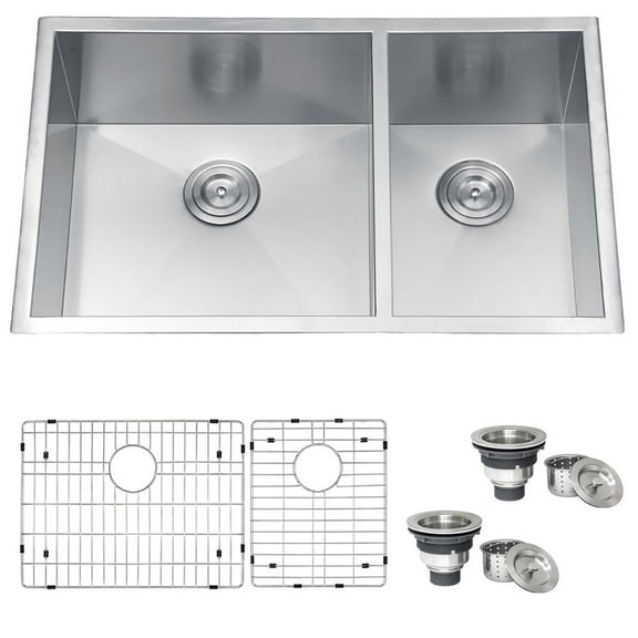 Ruvati 32-inch 16 Gauge Kitchen Sink