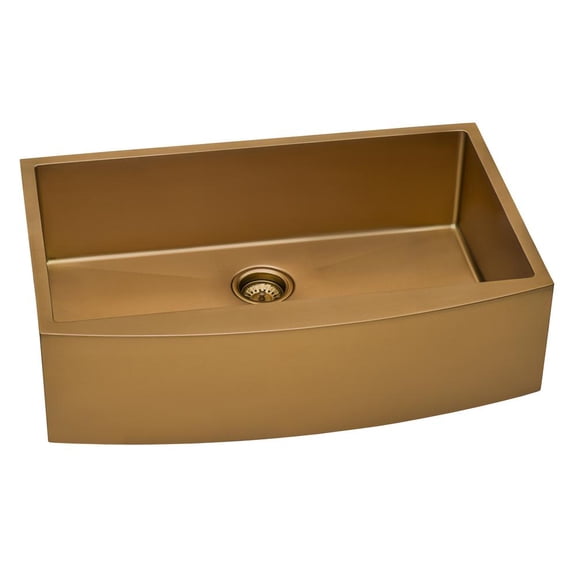 Ruvati 30-inch Apron-Front Farmhouse Kitchen Sink Single Bowl