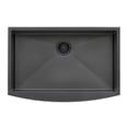 thumbnail image 1 of Ruvati 33-inch Apron-Front Farmhouse Kitchen Sink Matte Single Bowl, 1 of 9