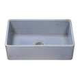 thumbnail image 1 of Ruvati 33 inch Fireclay Distressed Finish Apron-Front Kitchen Sink Reversible, 1 of 8