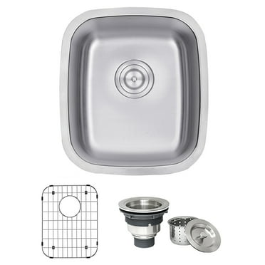 Ruvati RVM4110 Undermount 16 Gauge 15 in. Bar Sink Single Bowl