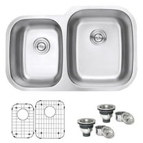 Ruvati 32-inch Undermount 40/60 Double Bowl 16 Gauge Kitchen Sink