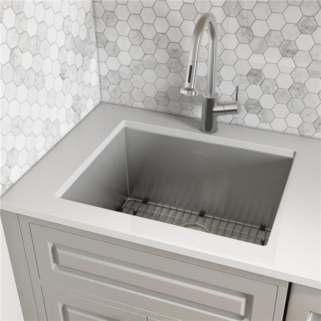 Ruvati 23" x 18" x 12" Deep Stainless Steel Undermount Utility Sink