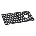 thumbnail image 1 of Ruvati USA RVA41033BK 28 x 14 in. Silicone Bottom Grid Sink Mat for Sinks - Black, 1 of 7