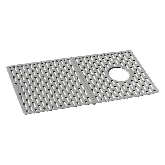 Ruvati Silicone Bottom Grid Sink Mat for RVG1033 and RVG2033 Sinks Grey