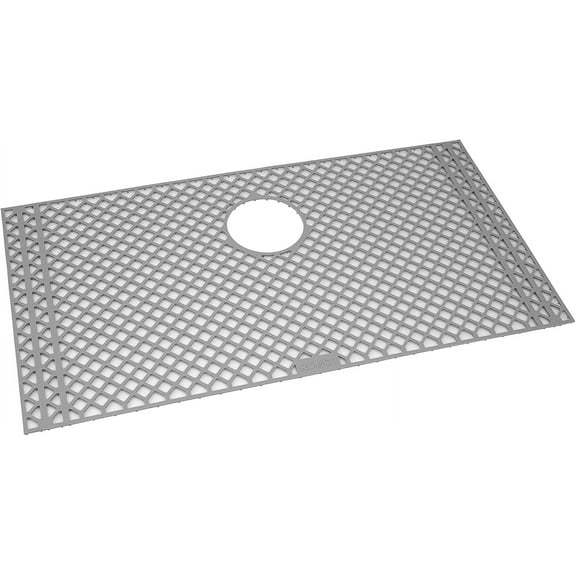 Ruvati Silicone Bottom Rinse Grid Sink Mat for RVH8300 Sink - Grey - RVA48300GR